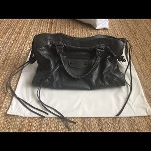 Balenciaga Leather Shoulder Bag